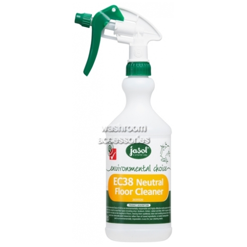 EC38 Labelled Jet Spray Bottle and Trigger