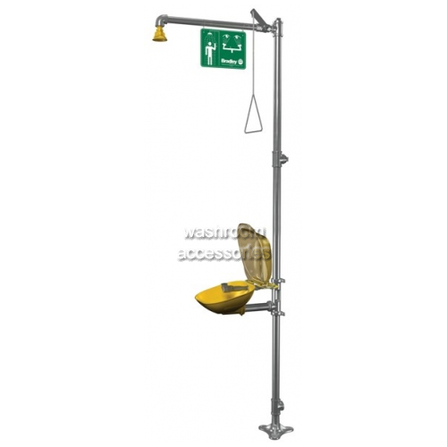Combination Drench Shower and EyeWash Station