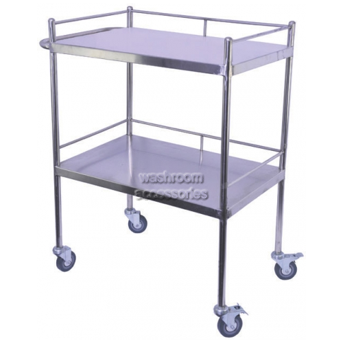 View Dressing Trolley Stainless Steel details.