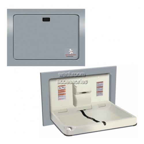 10-9018 Baby Change Table Horizontal Stainless Steel
