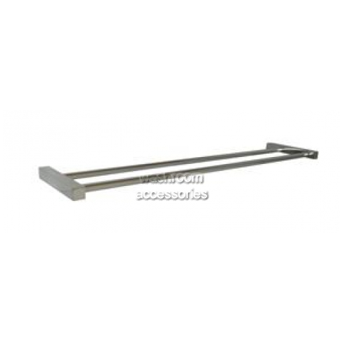 View ML6068 Double Towel Rail Square Mounting details.