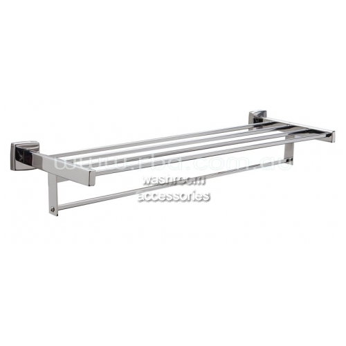 B676 Towel Shelf with Towel Bar