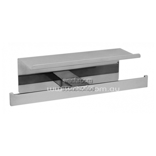 RBA1643 Double Toilet Roll Holder with Phone Self