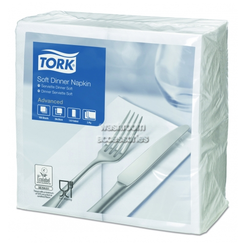 477579 Dinner Napkin 8 Fold Edge Emboss