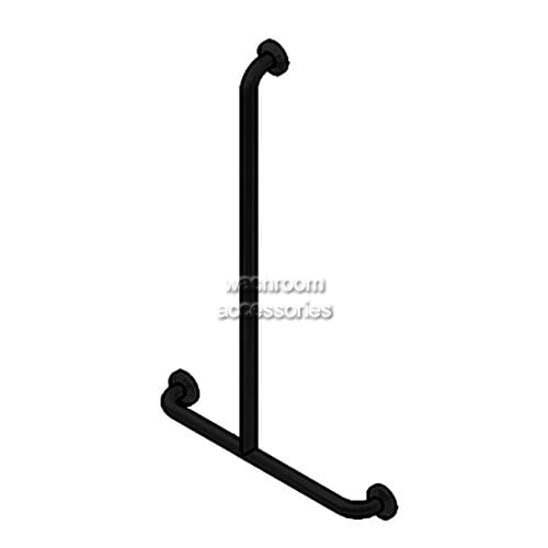 View 832-MB Shower T-Bar Grab Rail Centre Fix details.