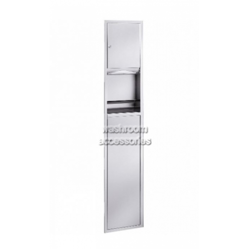 View 225 Combo Unit Towel Dispenser and Bin 40L details.