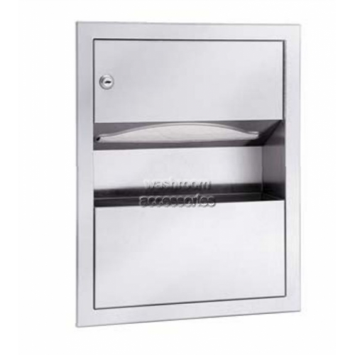 View 229 Combo Unit Paper Dispenser and Waste Bin 5L details.