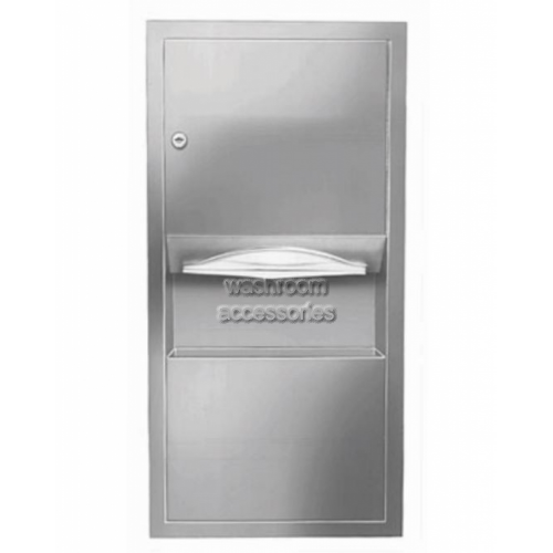 View 2291 Combo Unit Towel Dispenser and Waste Bin 8L details.