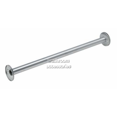 953 Straight Shower Curtain Rail Exposed Fix