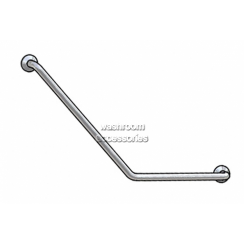 View 832 Ambulant Toilet Grab Rail 45 Degree Right Hand details.