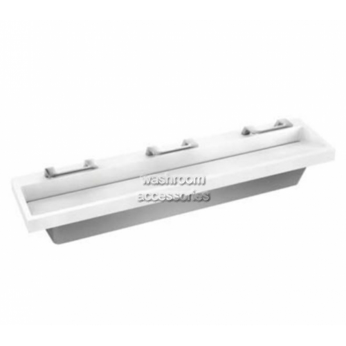 Triple Basin with Washbar Technology