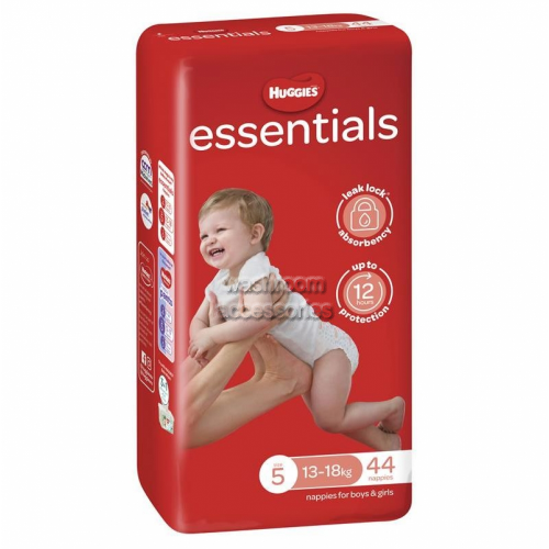View Essentials Nappies Unisex Size 5 details.