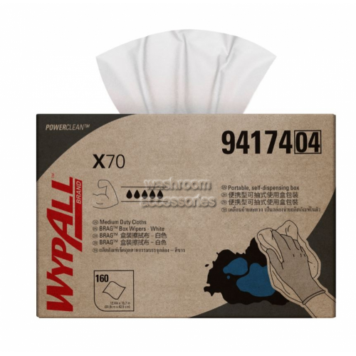 View X70 Single Sheet Wipers details.