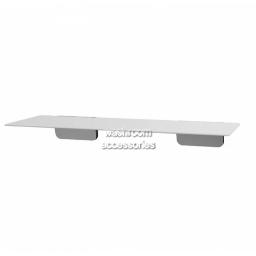 View S01DW Fold Up Shower Seat White details.