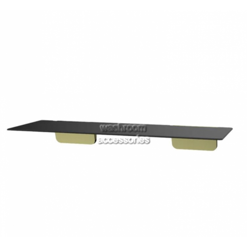 View S01DB Fold Up Shower Seat Black details.