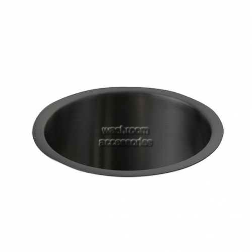 View B532-MBLK Circular Waste Chute Countertop details.