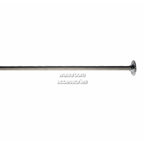 View JDMROD Shower Curtain Rod L-Shape Loose End Flanges details.