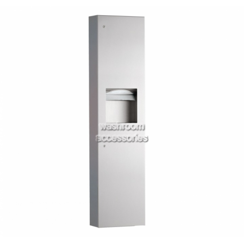 B38039 Paper Dispenser and Waste Receptacle 24L