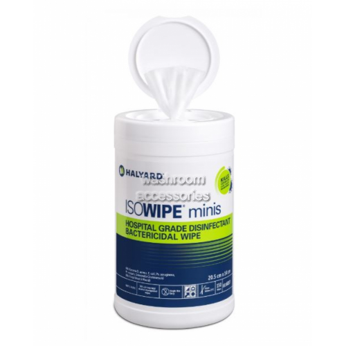 View 6837 Isowipe Mini Bactericidal Wipes details.