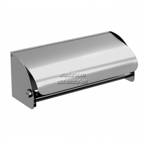 View ML267 Double Toilet Roll Holder Lockable with Hood details.