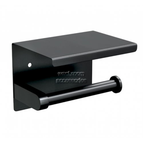 View ML268 Single Toilet Roll Holder with Shelf Top  details.