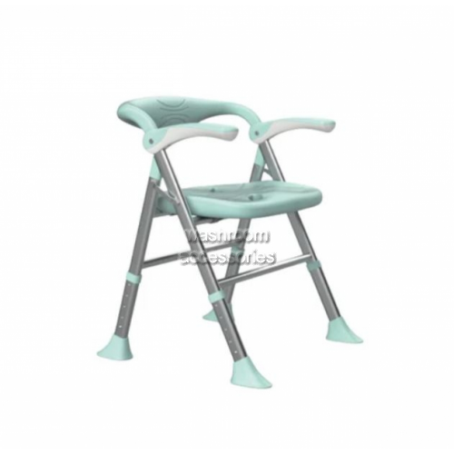 View S03C1 Fold Up Shower Chair details.