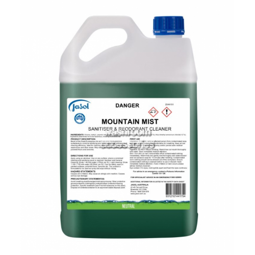 Mountain Mist Sanitiser and Reodorant Cleaner
