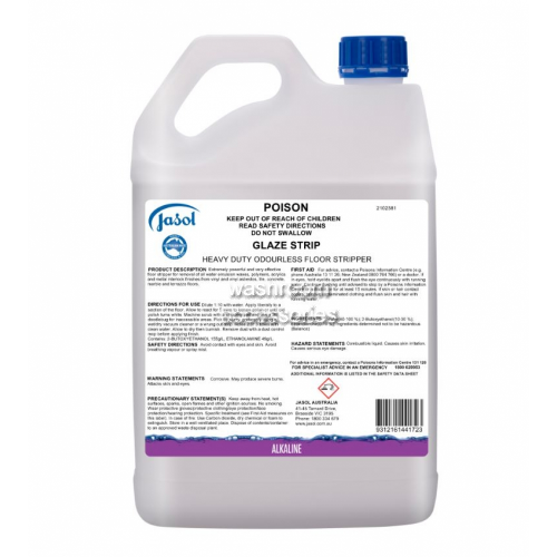 View Glaze Strip Heavy Duty Odourless Floor Stripper details.