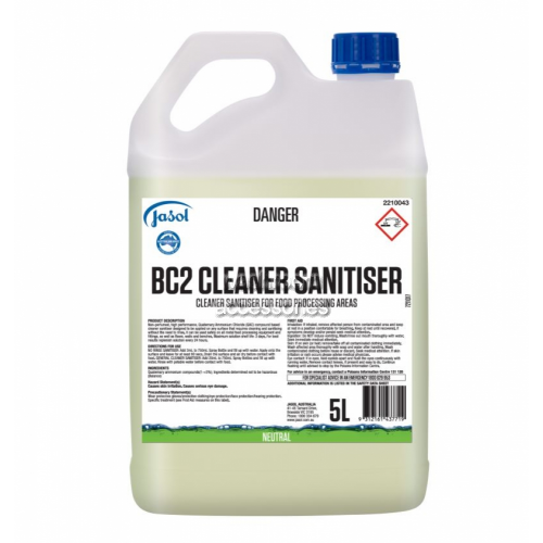 BC2 Food Safe Cleaner Sanitiser