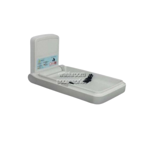 View Baby Change Table BBR-003 Vertical Plastic Surface Mounted details.
