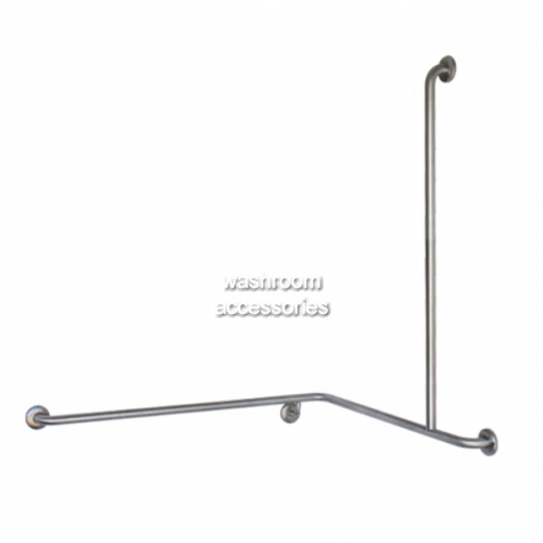 View JDM-GEC-1 Shower Grab Rail Combination Horizontal and Vertical Right Hand details.
