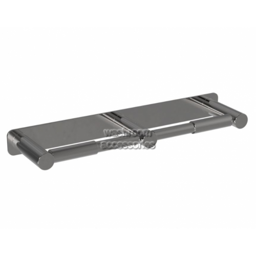 Double Toilet Roll Holder With Backplate