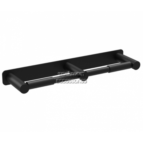 View Double Toilet Roll Holder With Backplate details.